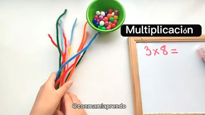 Comprensión de la suma resta multiplicación y división Conmami