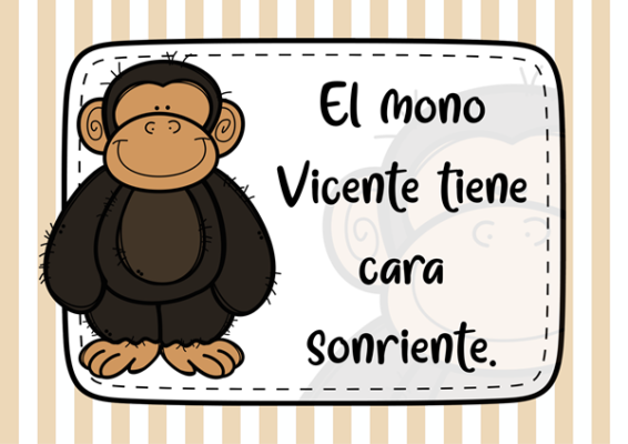 El Mono Vicente Tiene Cara Sonriente