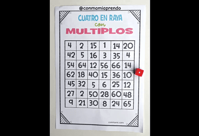 Cuatro en raya con múltiplos