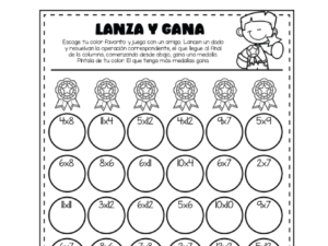 Juego-de-Multiplicaciones---Lanza-y-Gana---Woo