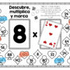 Tablas de multiplicar con cartas