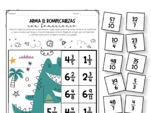 Rompecabezas de fracciones con imagenes1_1
