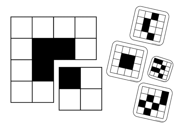 Atencion y Concentracion con Cuadrados