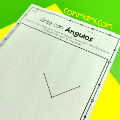 Cómo usar las fichas de arte con ángulos: medir, clasificar y crear en primaria