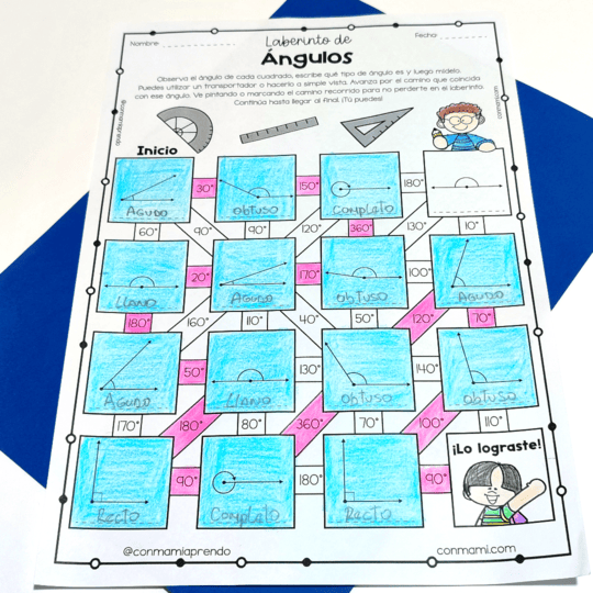 Laberinto de angulos 5