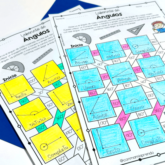 Laberinto de angulos 7