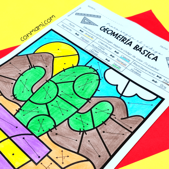 pinta segun el codigo 7