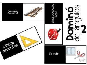 Domino Elementos Geometricos con Imagenes Color -- woo-05